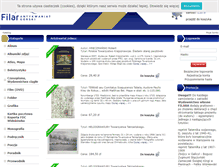 Tablet Screenshot of antykwariat-filar.pl